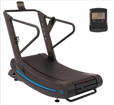 Fitness ívelt futópad, nem elektromos motoros futópad